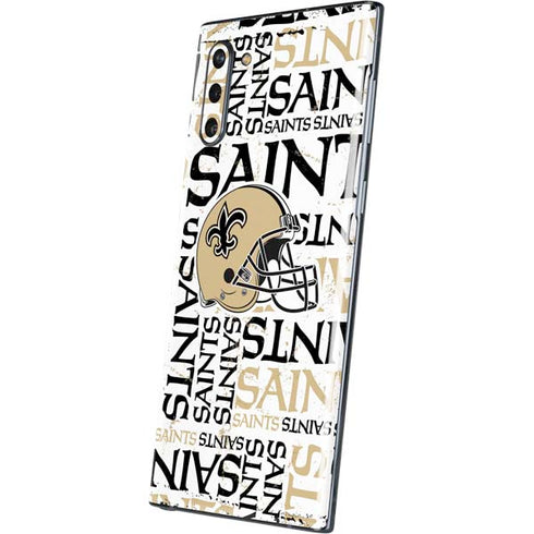 NFL New Orleans Saints - Blast Galaxy Note 10 Skin